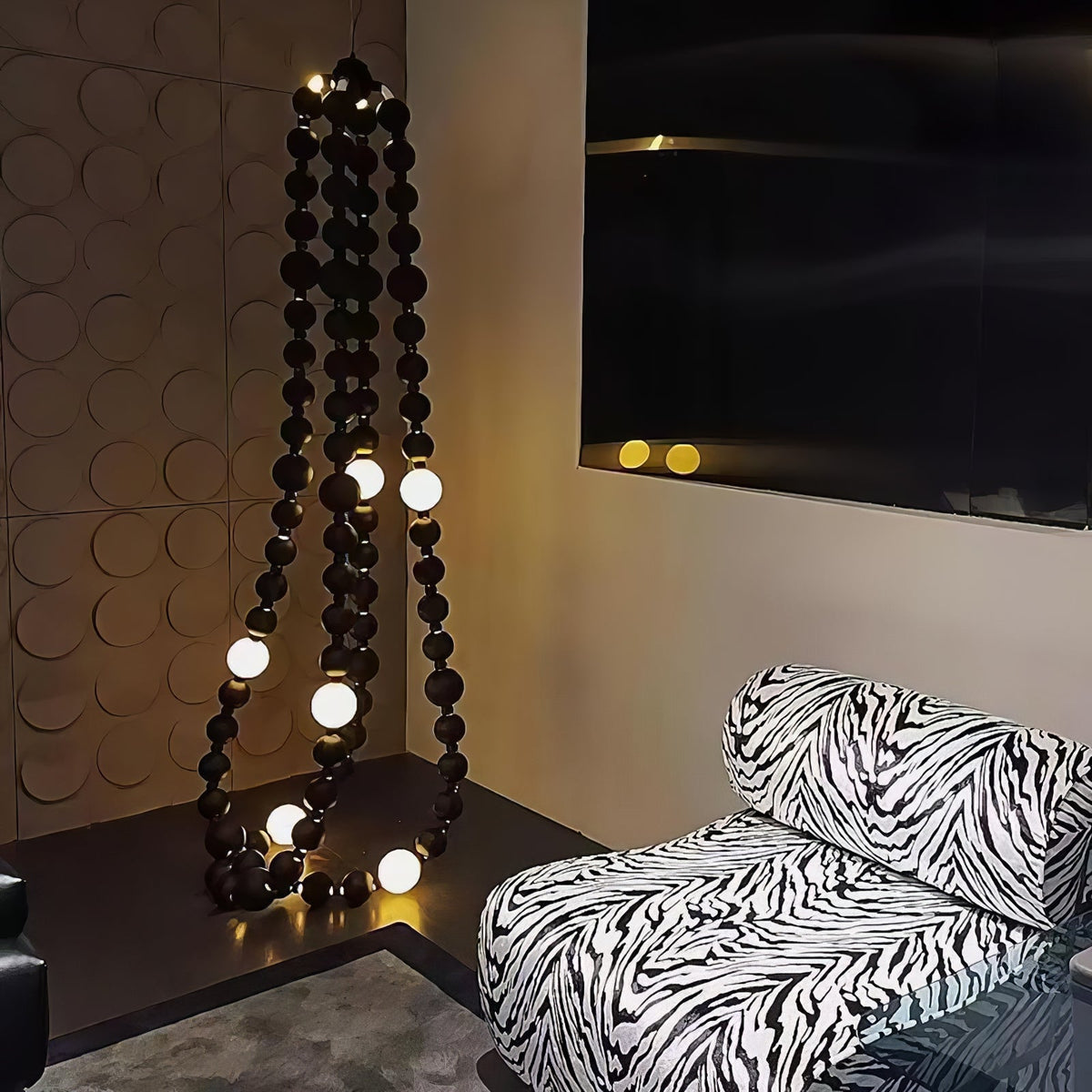 Cosmic Beads Chandelier