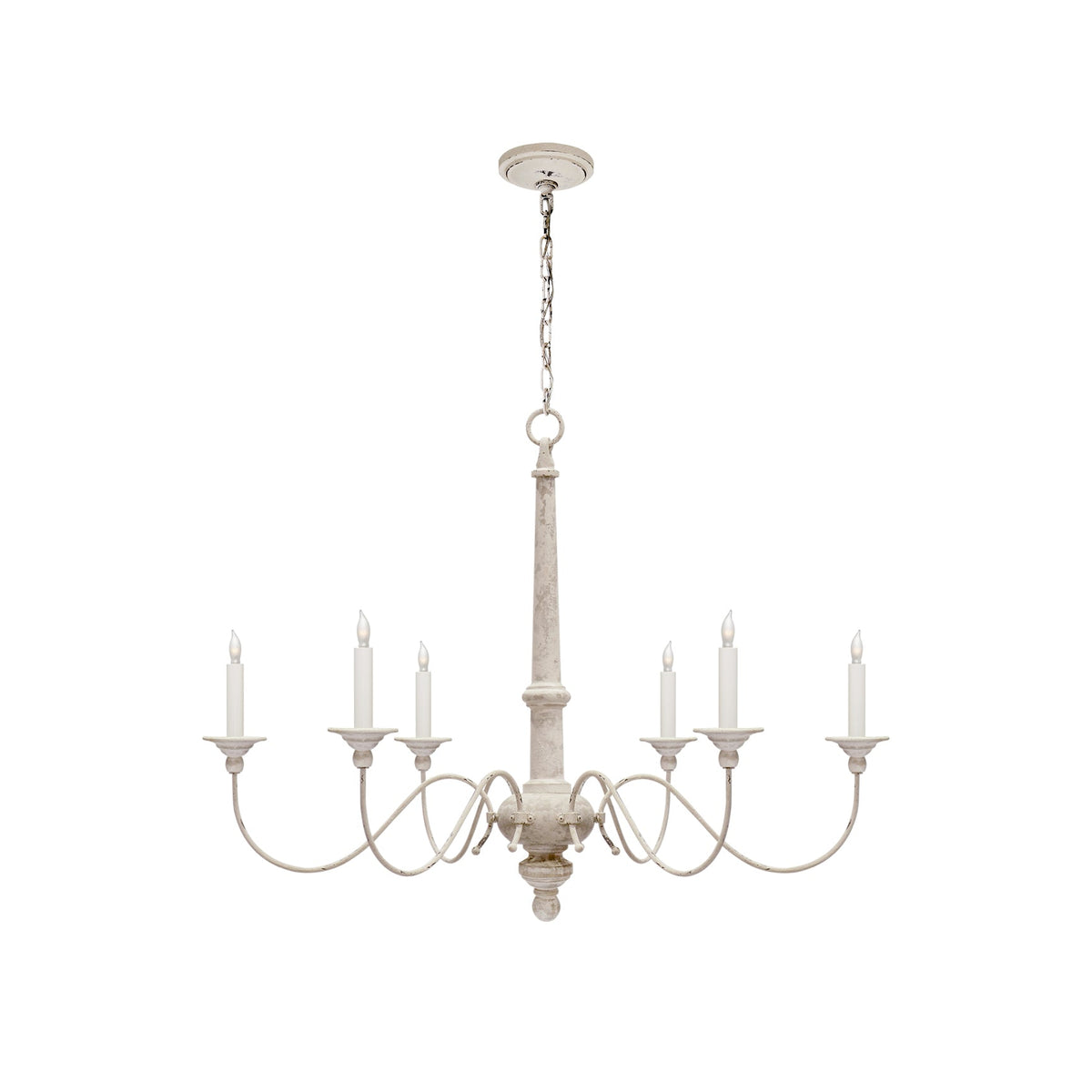 Zoliria Postmodern Luxury Old White Chandelier