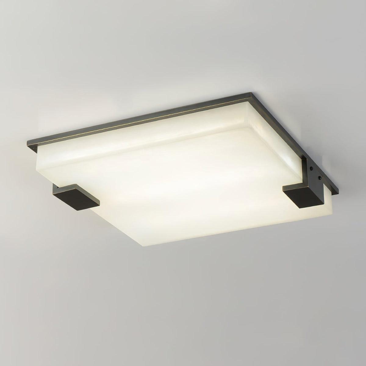 Muse Alabaster Flush Mount Ceiling Light