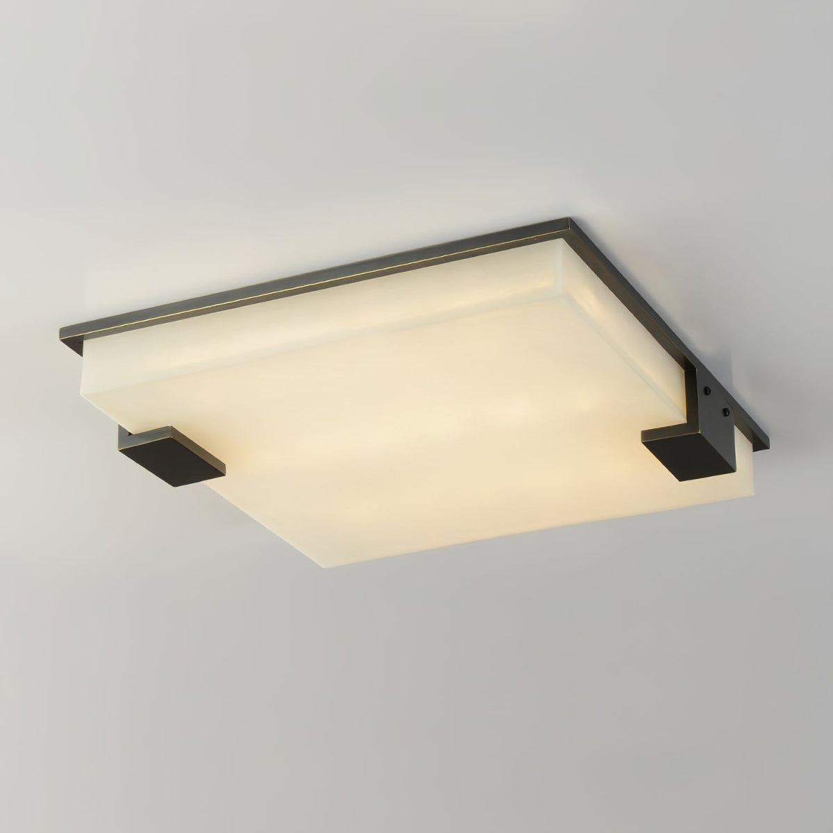 Muse Alabaster Flush Mount Ceiling Light