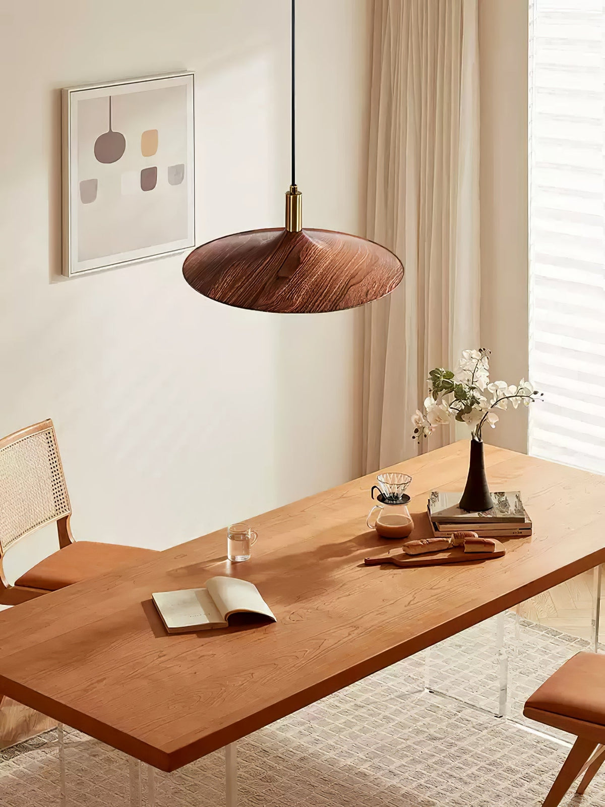 Crane Swing Arm Pendant Lamp