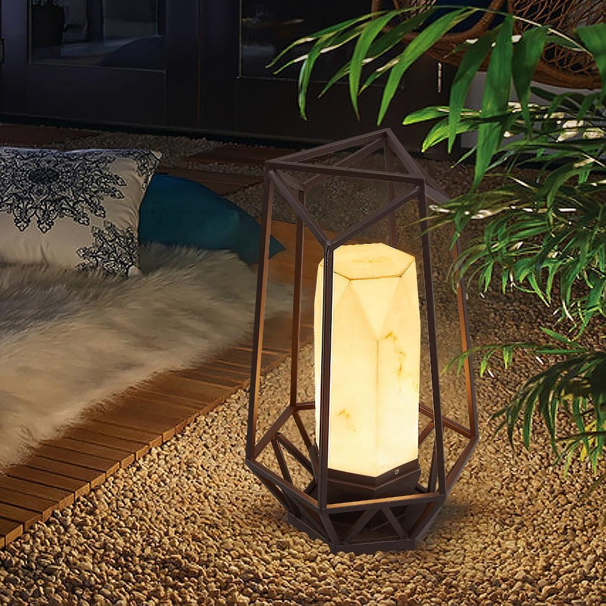 Creative Polygonal Outdoor Light