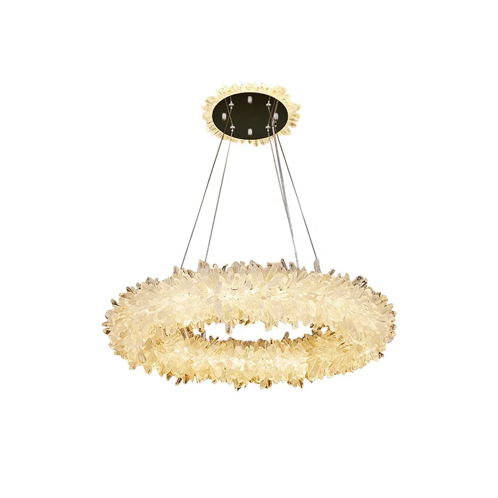 Mira Crystal Ring Chandelier