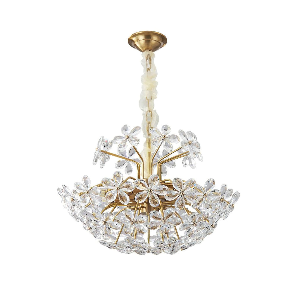 Crystal Flower Chandelier