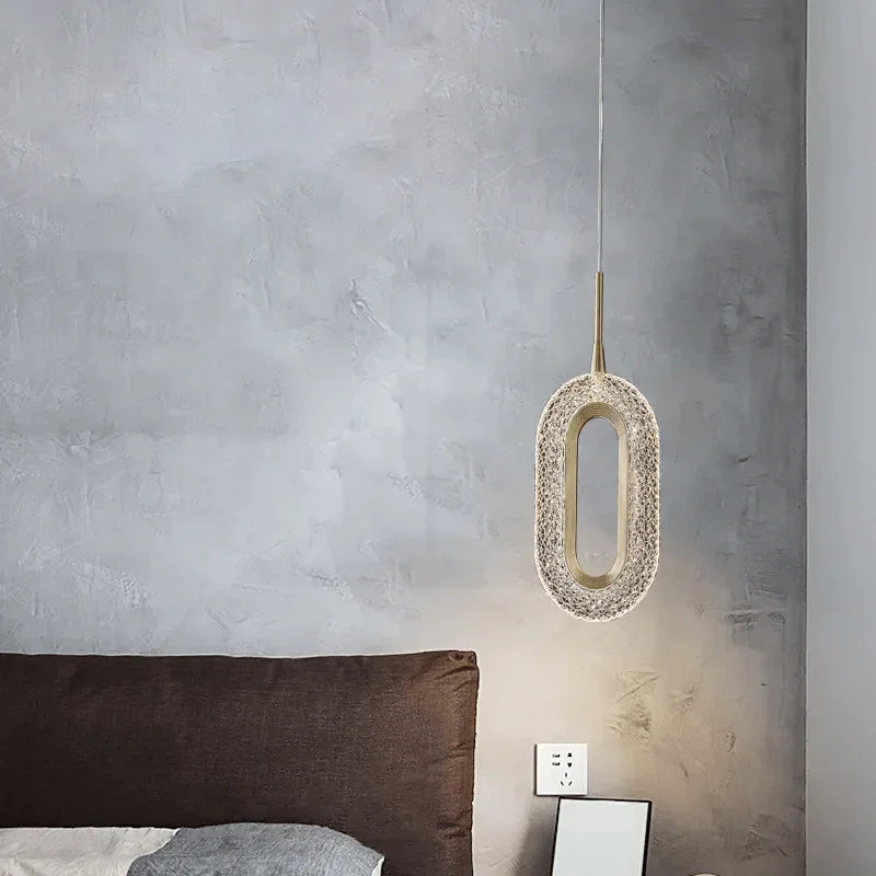 Acrylic Wormhole Pendant Light