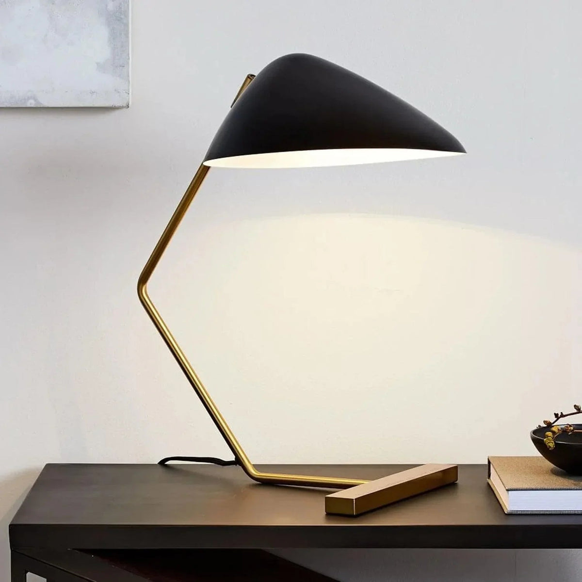 Curvilinear Table Lamp