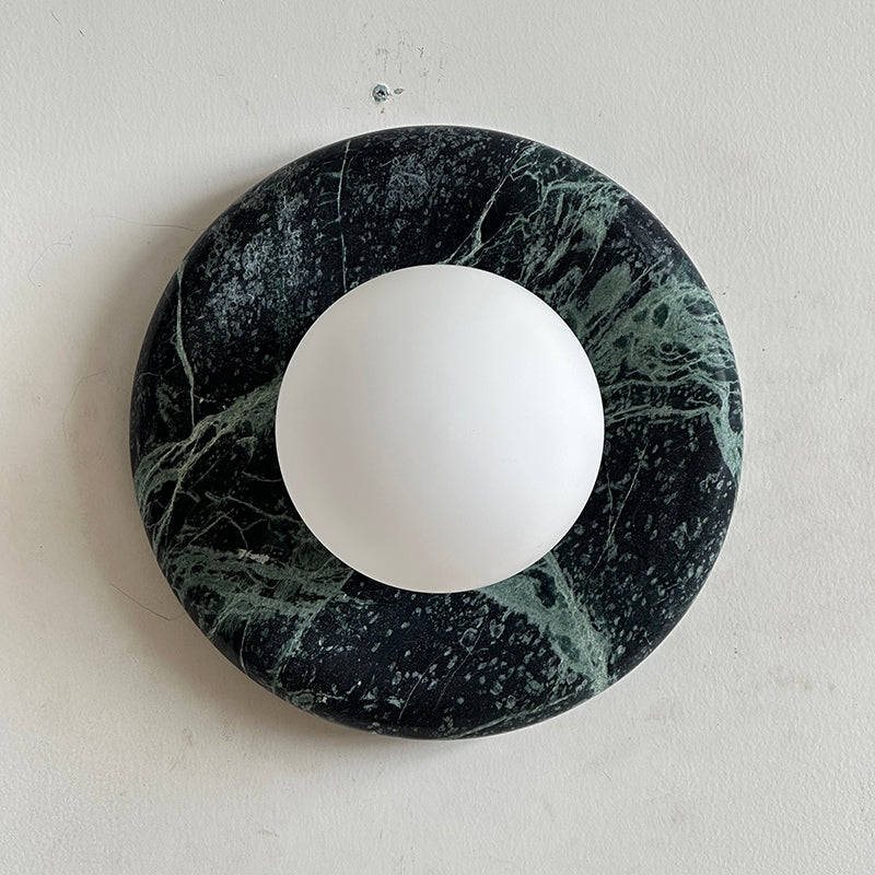 Uvinos Black Marble Sconce Wall Lamp