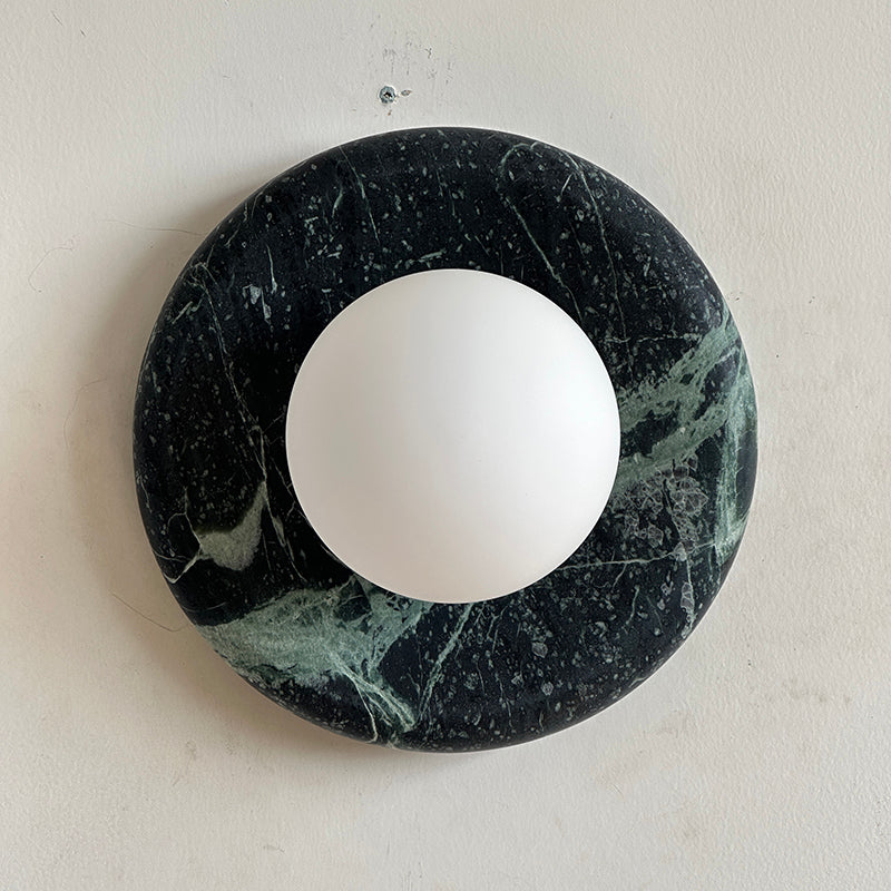 Uvinos Black Marble Sconce Wall Lamp