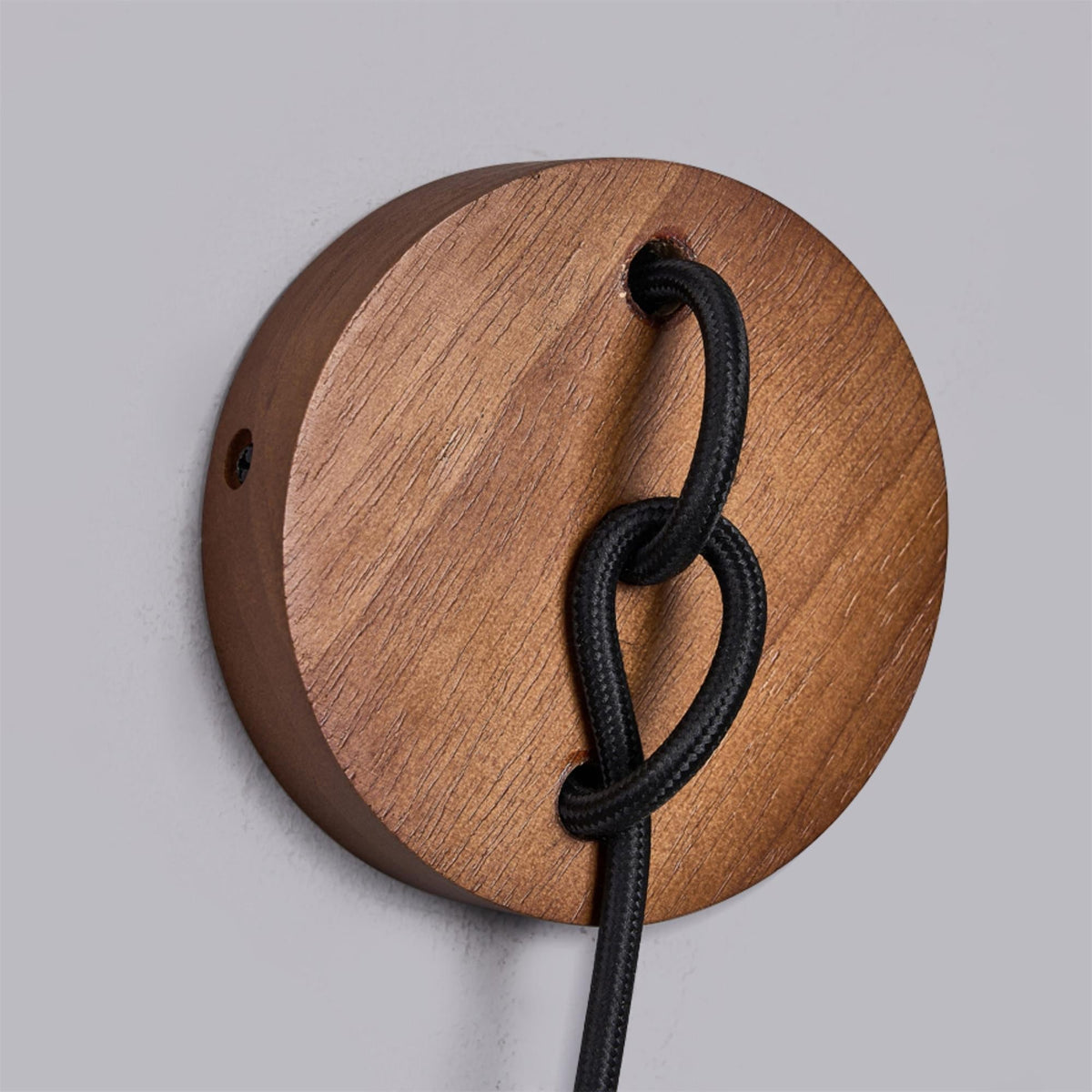 Radiant Wood Travertine Wall Lamp