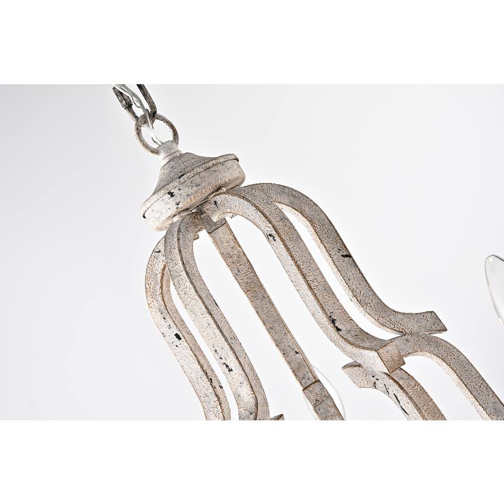Tinge Vintage Industrial Brass Chandelier