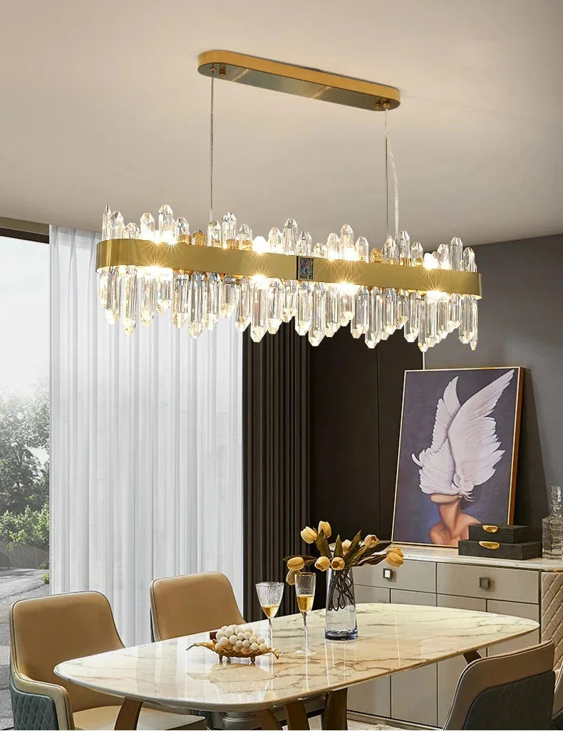 Elune Rectangular Dining Chandelier