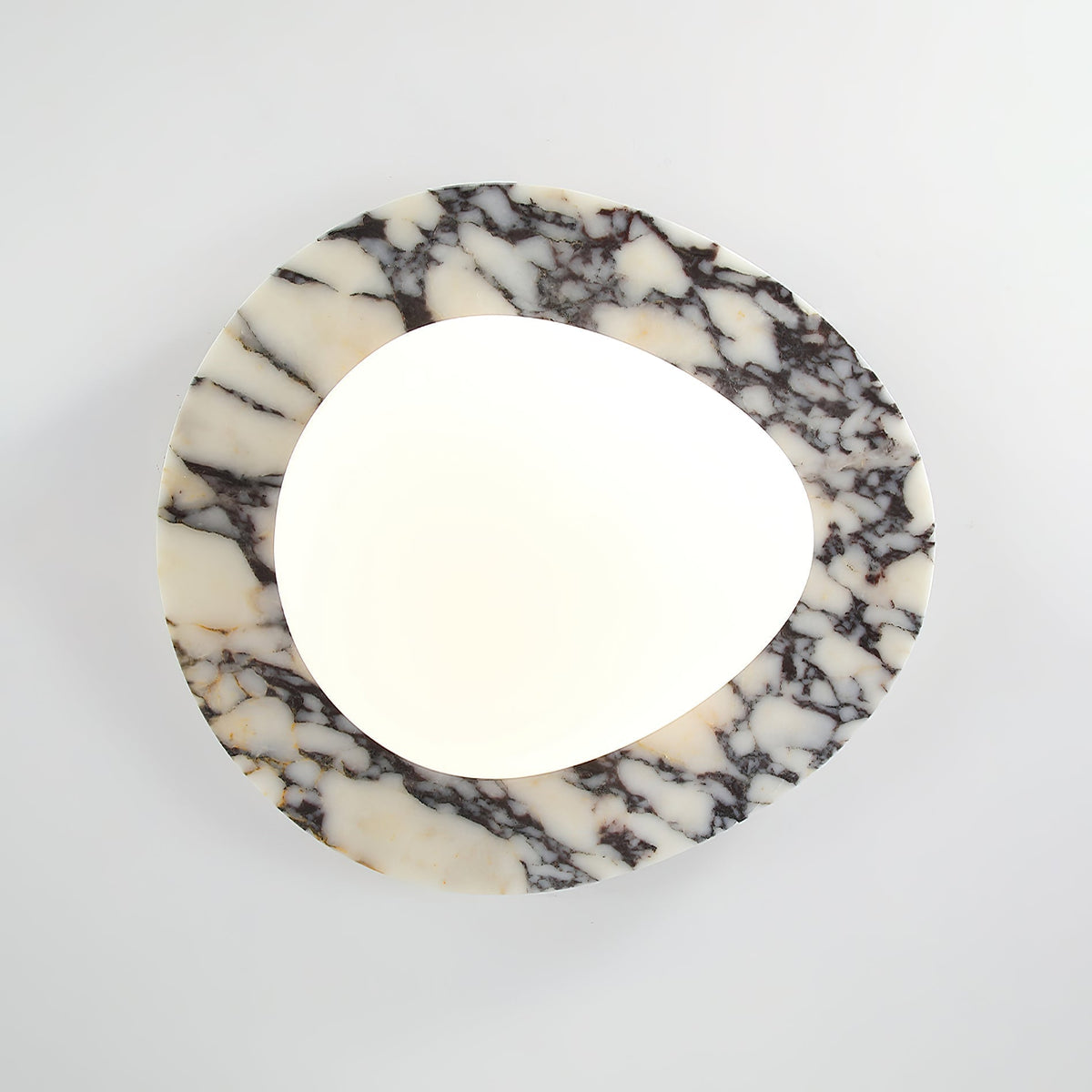 Ceraeion Marble Glass Ceiling Lamp