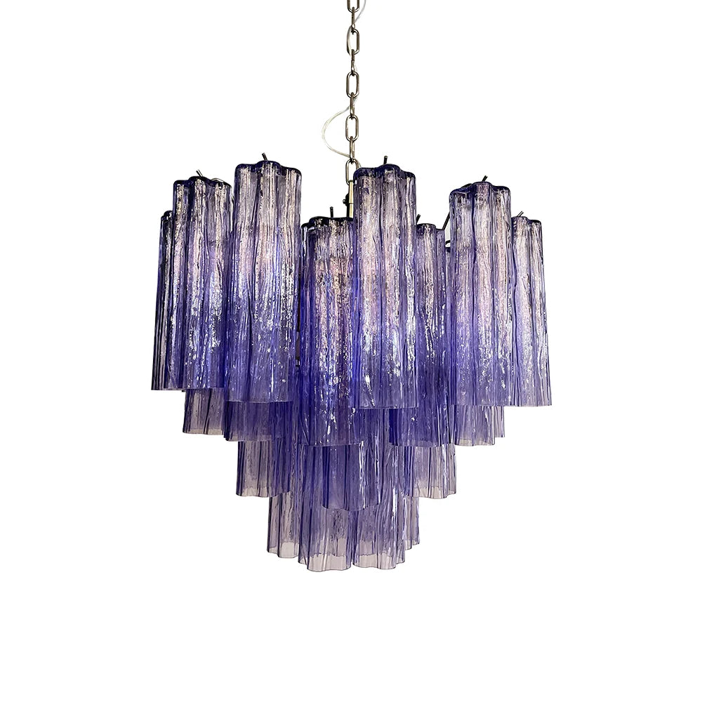 Fantastic Amethyst Tubes Chandelier