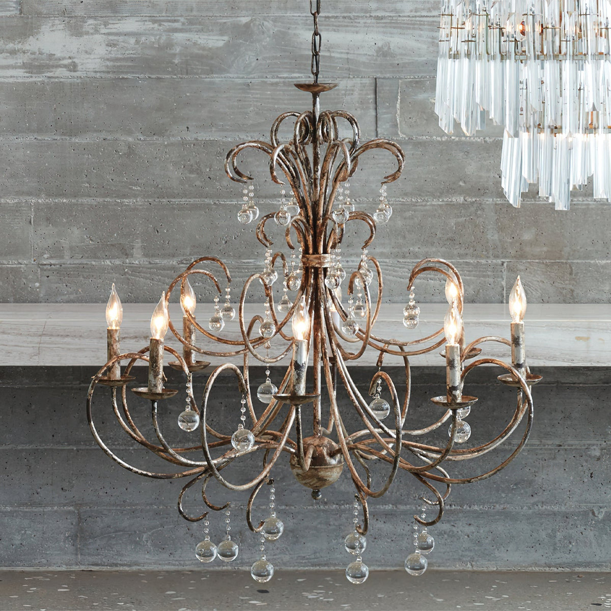 Ermira Postmodern Luxury Glass Crystal Chandelier