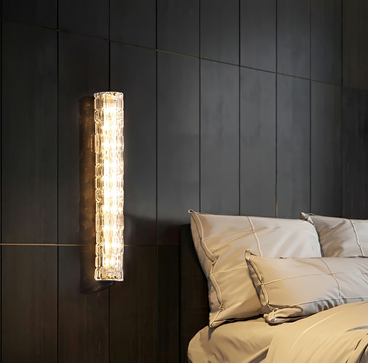 Brass crystal Wall lamp
