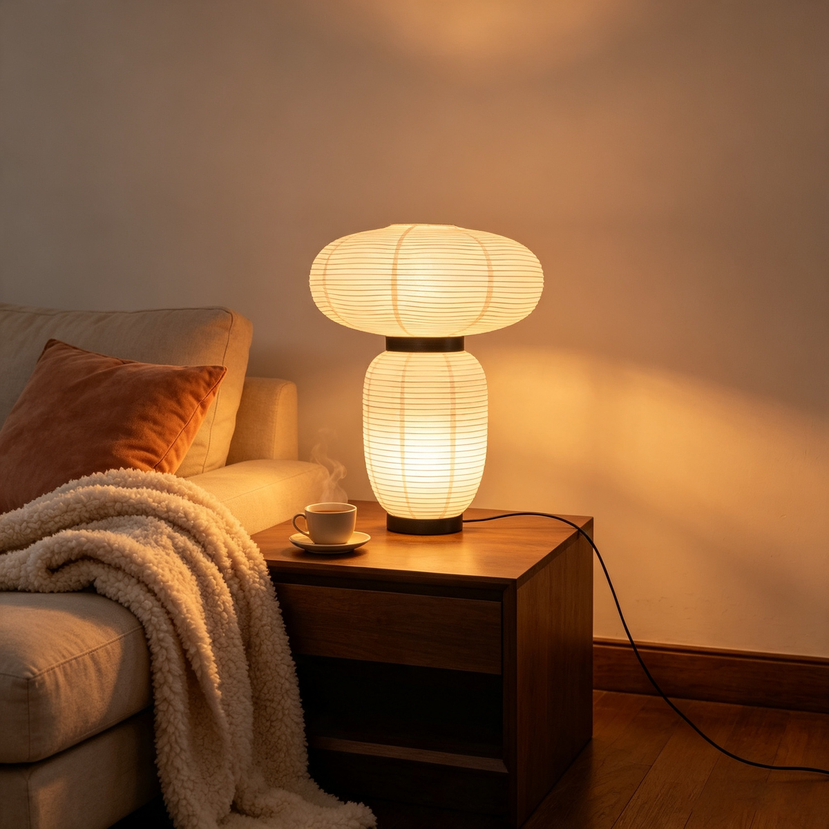 Formakami Rice Paper Table Lamp