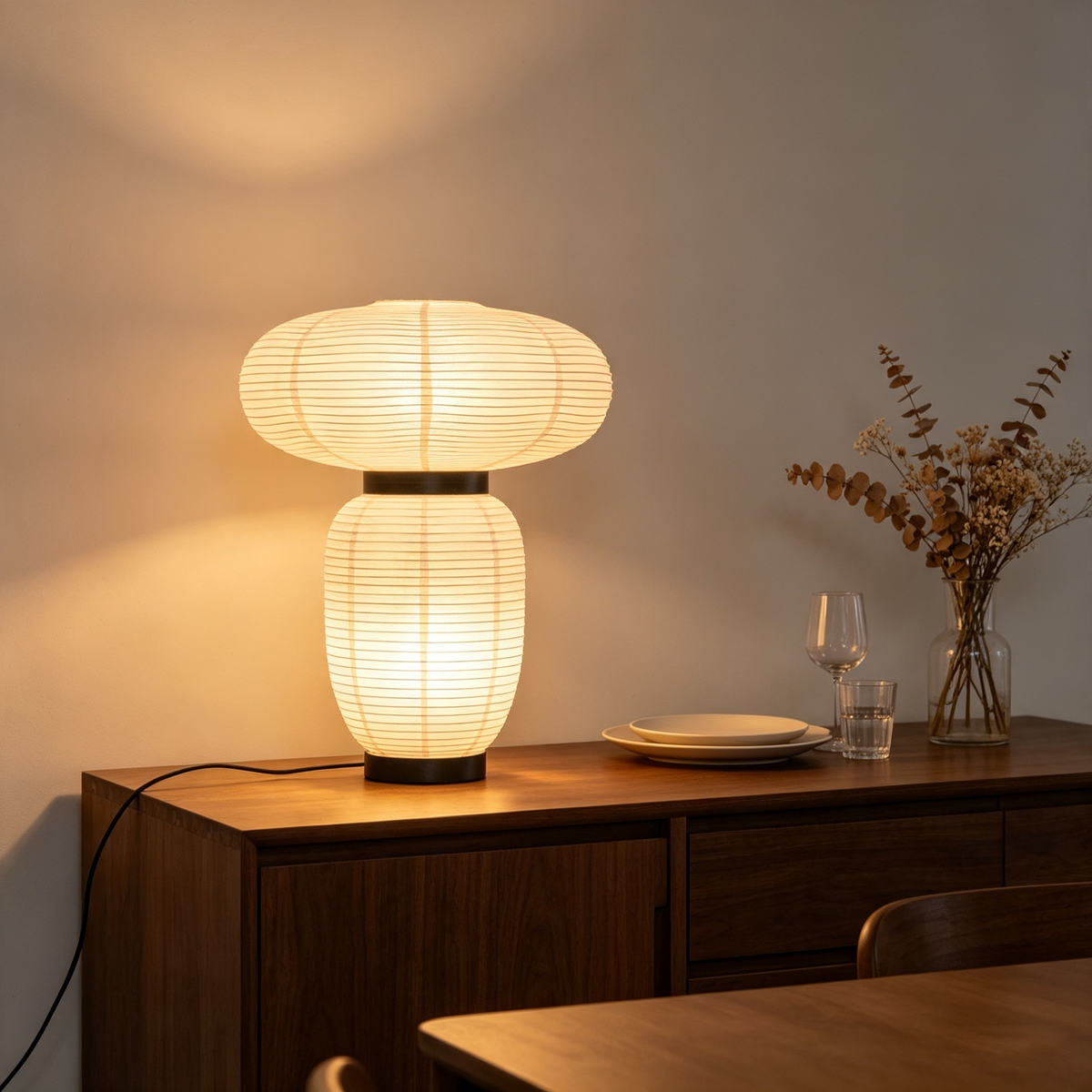 Formakami Rice Paper Table Lamp