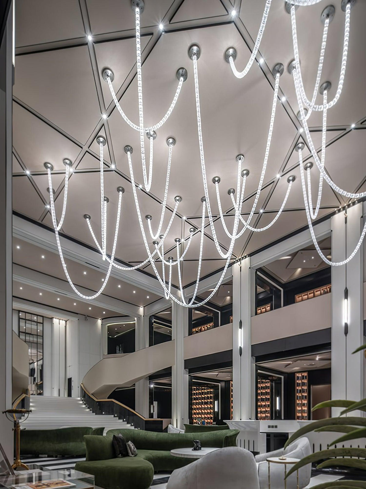 Gabriel Infinity Loop LED Chandelier