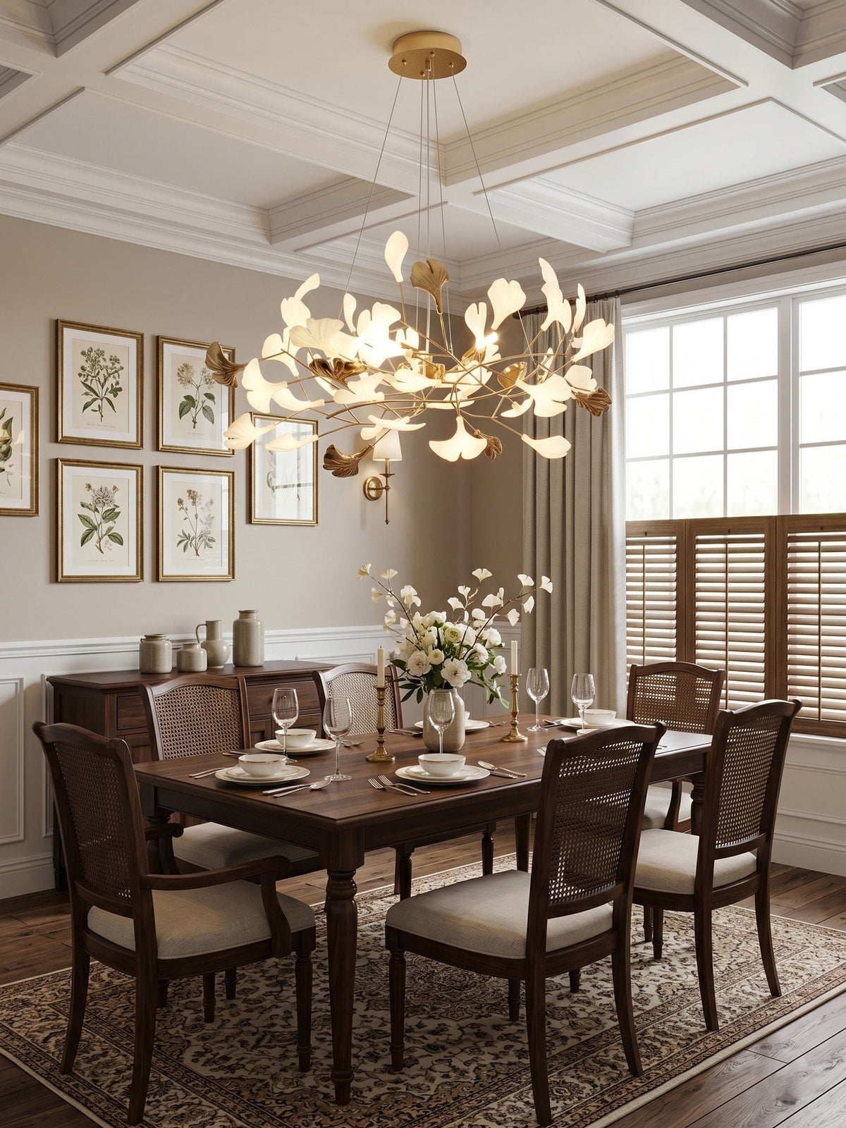 Gingko Chandelier R