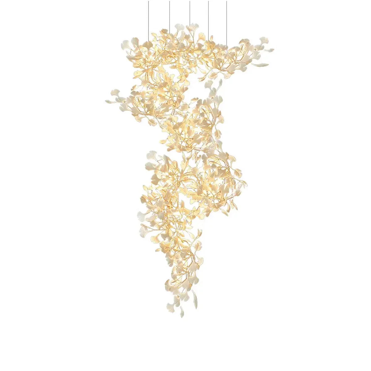 Gingko Vortex Chandelier