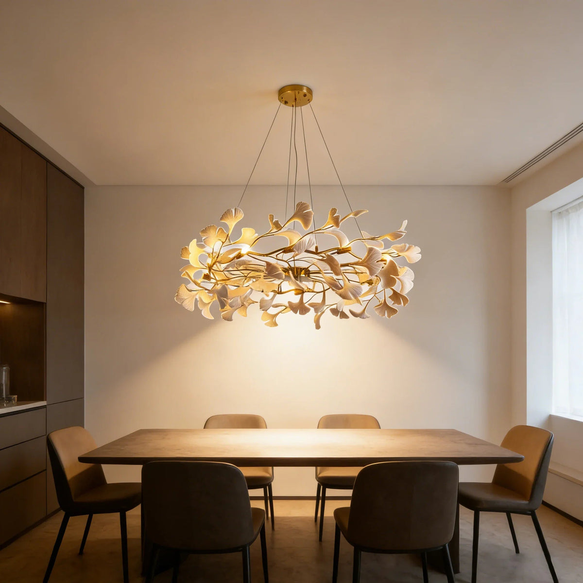 Gingko Crown Chandelier
