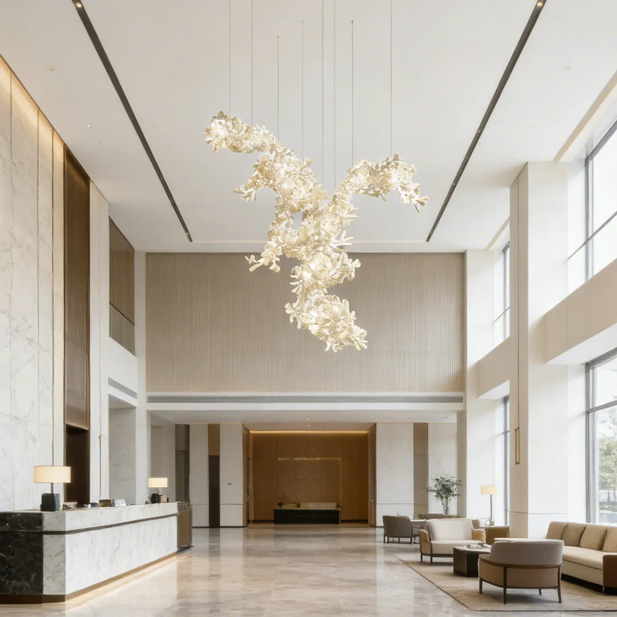 Gingko Combination Chandelier