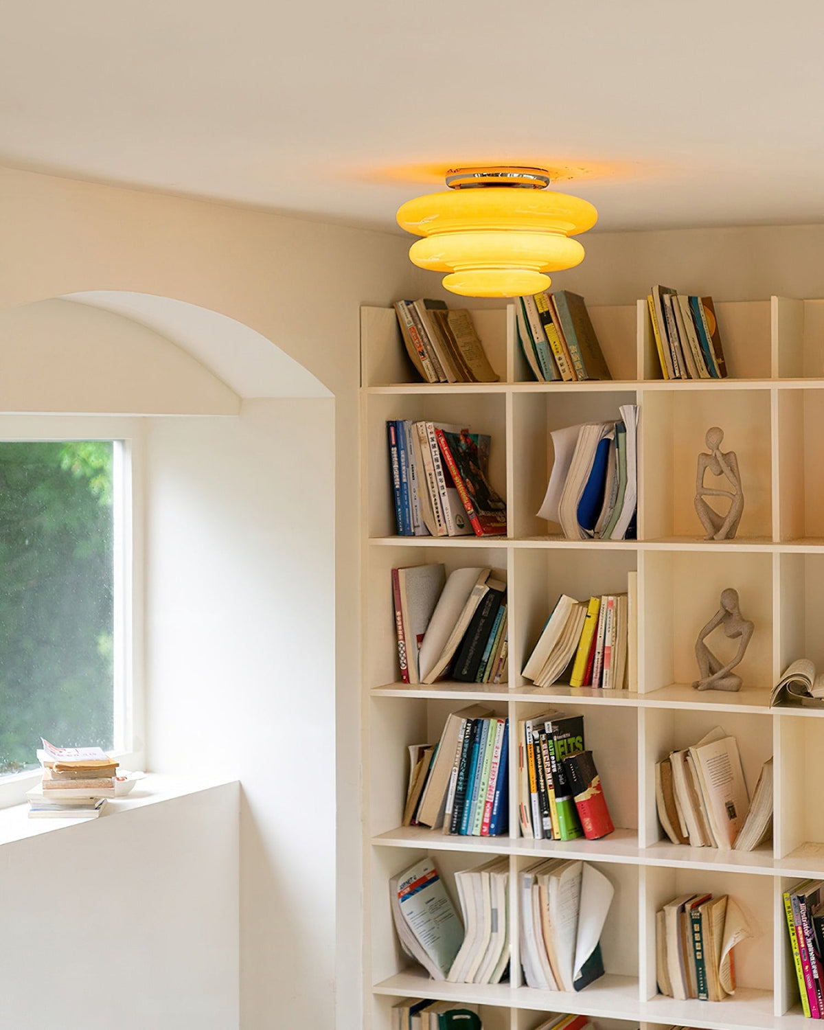 Miroel Orange Ceiling Light