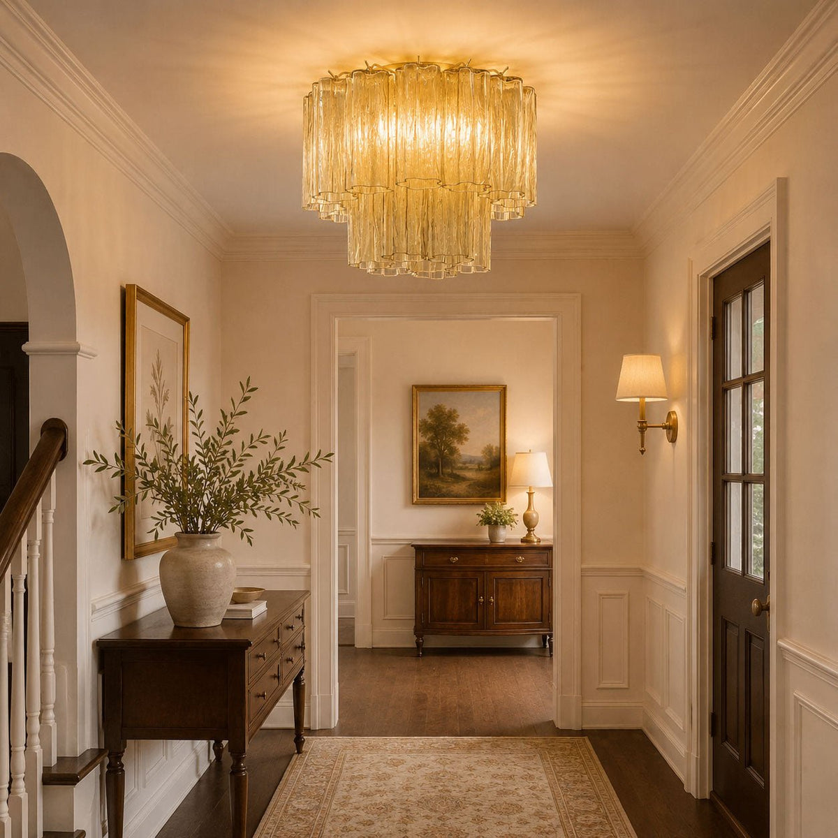 Murano Tubes Ceiling Lamp