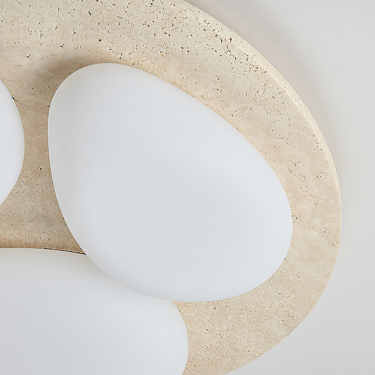 Lylaeen Travertine Plastic Ceiling Lamp