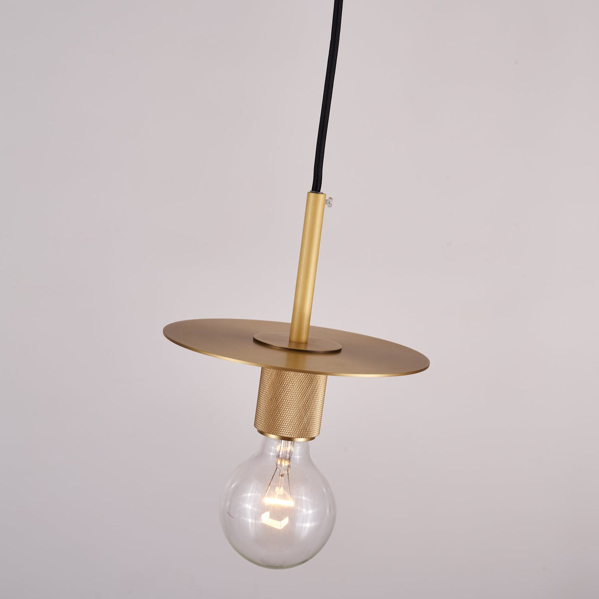 Gleam Brass Pendant Light