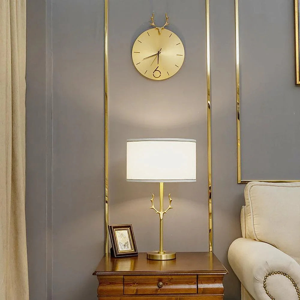 Golden antler Table lamp