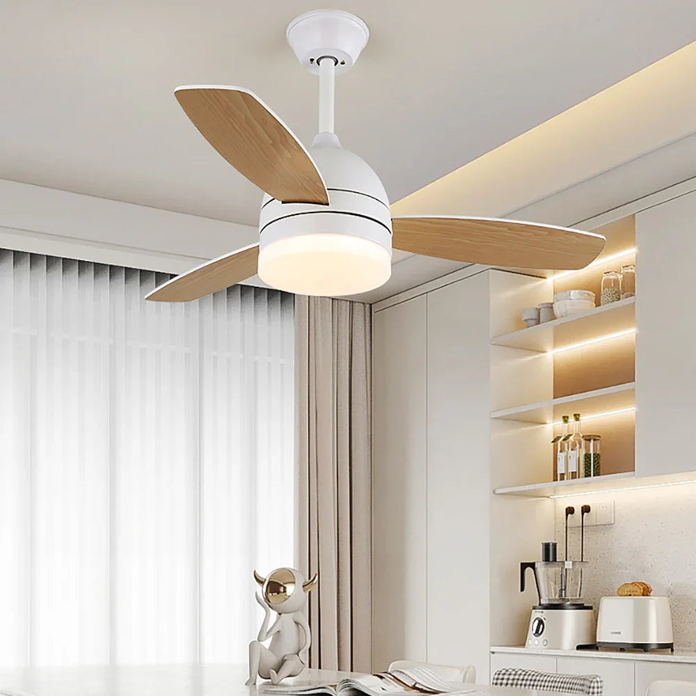 Haydn Farmhouse Blade Ceiling Fan Light