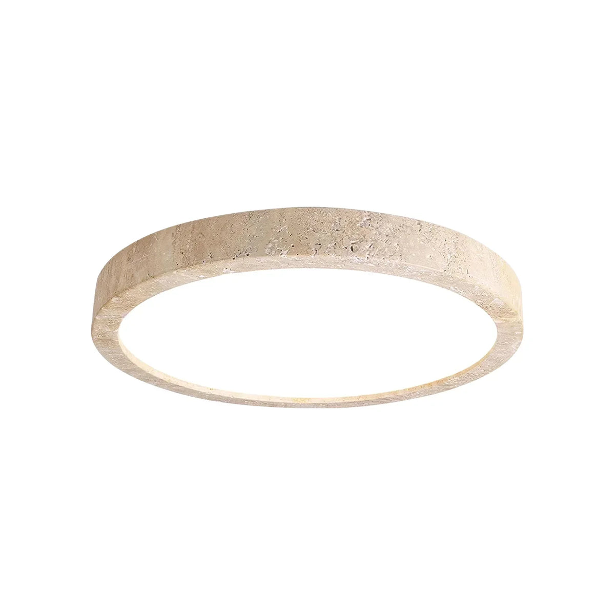 Horizon Travertine Ceiling Light
