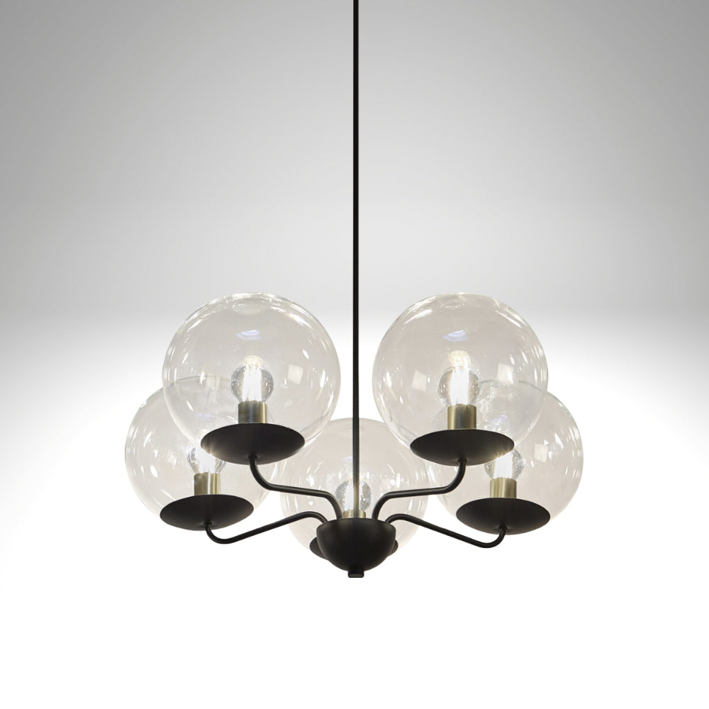 Calaeor Elegance Glass Chandelier