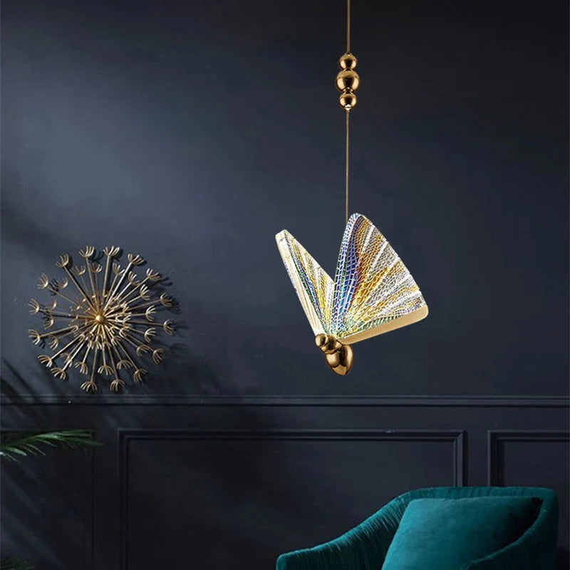 Led Butterfly Pendant Lights