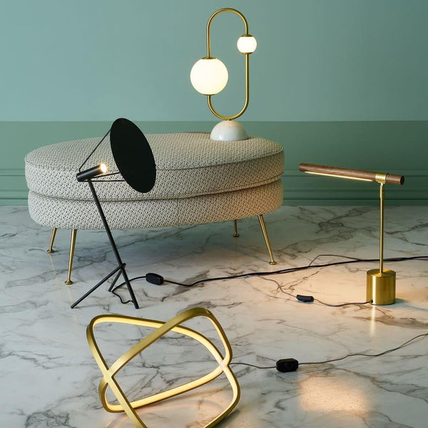 Linear Wood LED Table Lamp