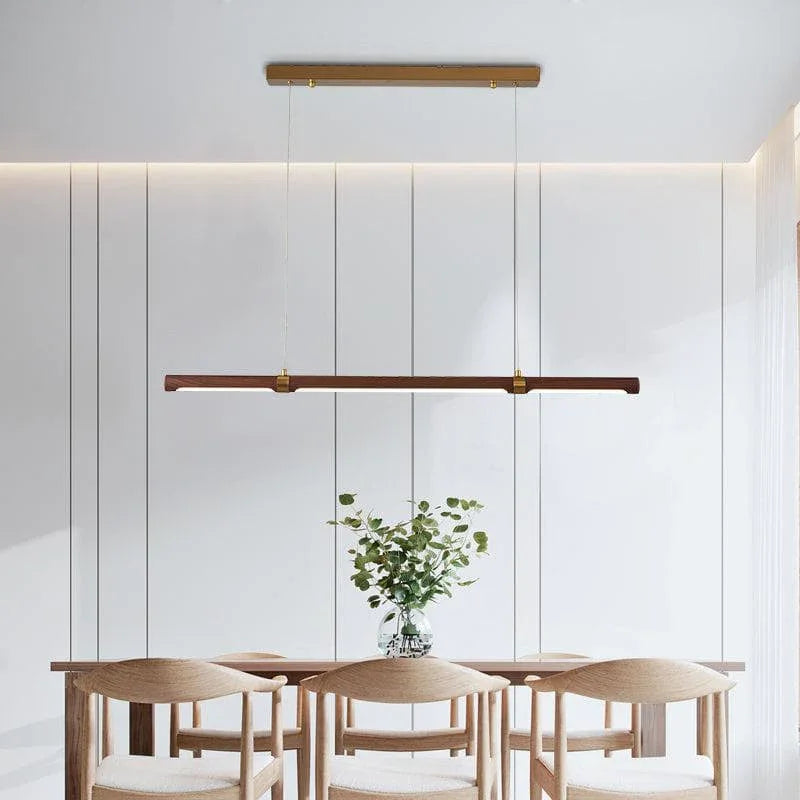 Linear Wood LED Pendant lamp