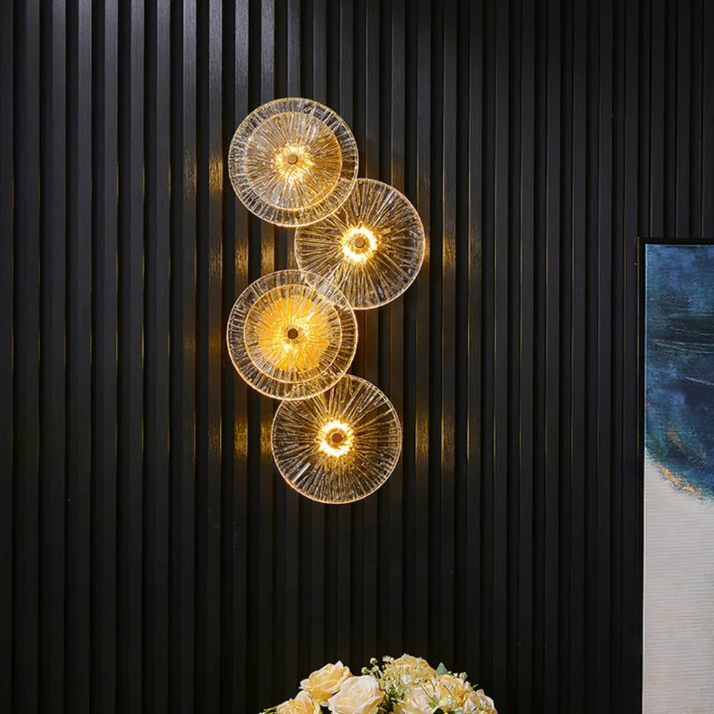 Lotus Leaves Wall Lamp