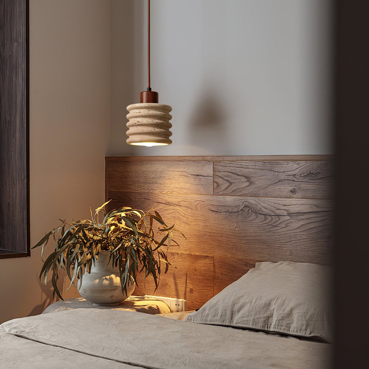 Burlat Pendant Light Travertine
