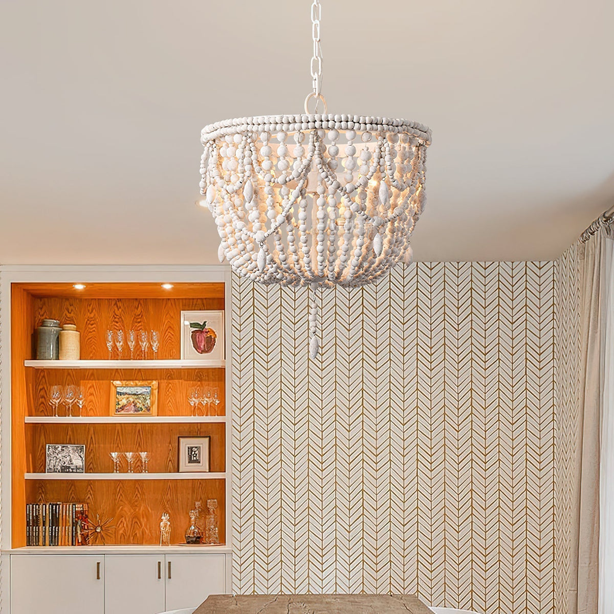 Arsilion Postmodern Luxury Wooden Chandelier