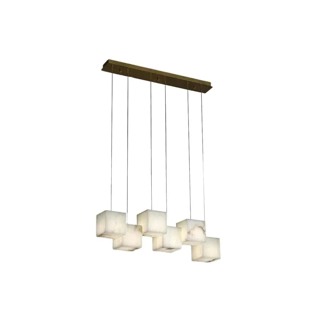 Alabaster Box Chandelier