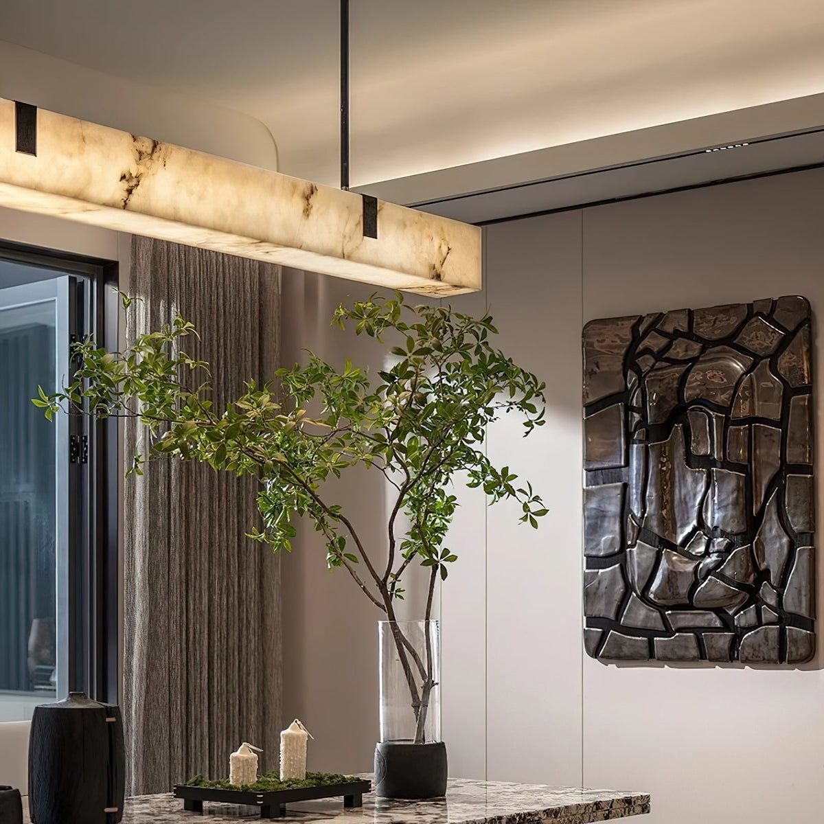 Casorion Alabaster Chandelier