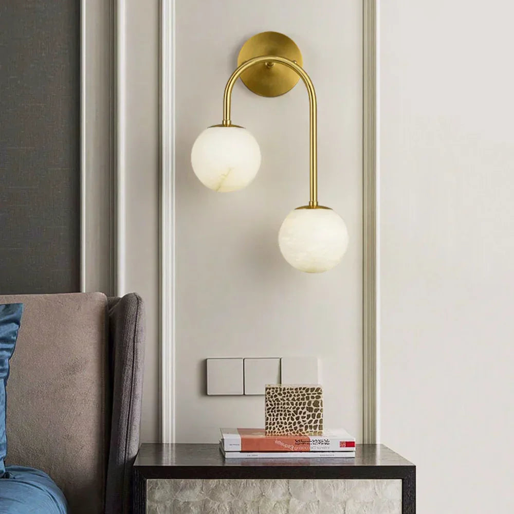 Pietro Alabaster Wall Lamp