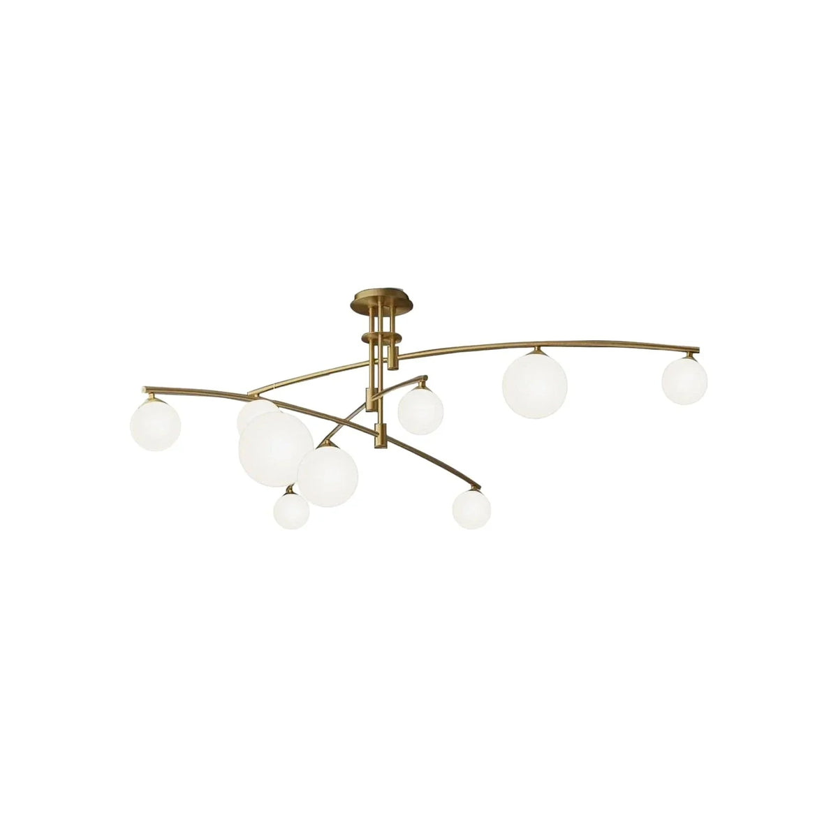 Modern Long Arm Chandelier