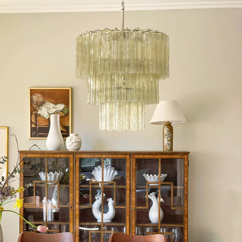 Honey Tubes Chandelier