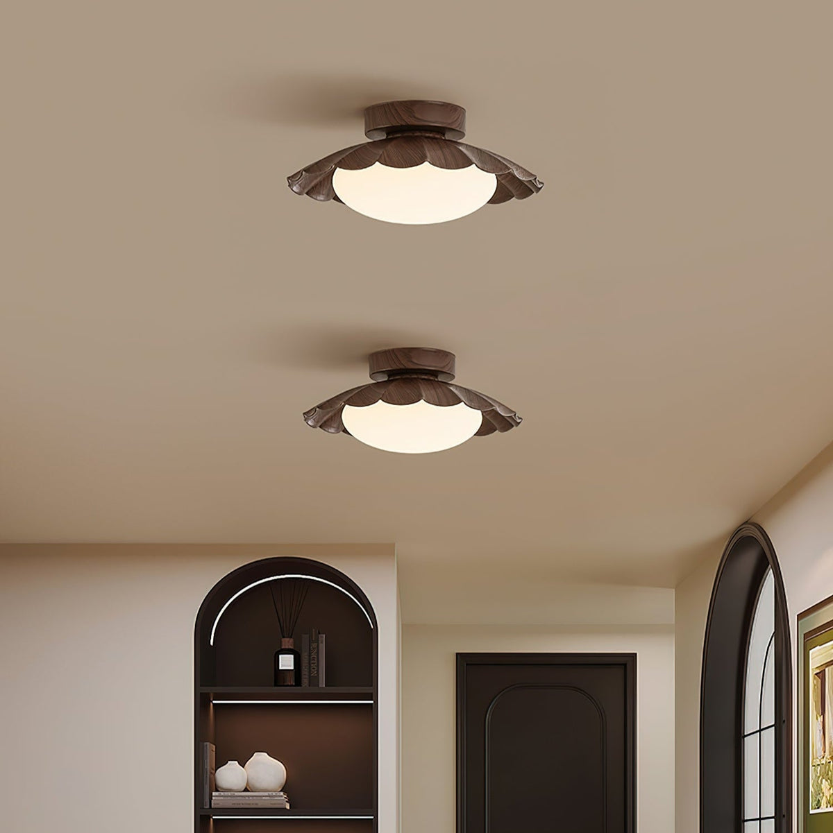 Dome Flush Mount Ceiling Light
