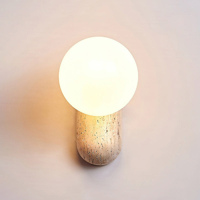 Colaeira Art Travertine Wall Lamp