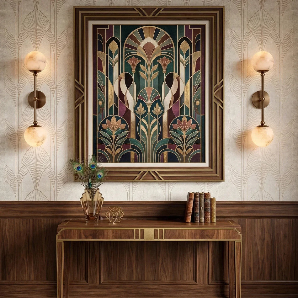 Orvelle Double Alabaster Wall Sconce