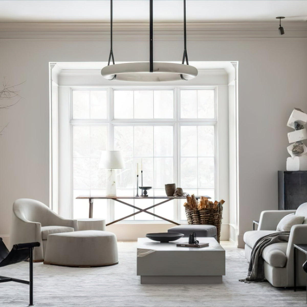 Culiris Brown Alabaster Chandelier