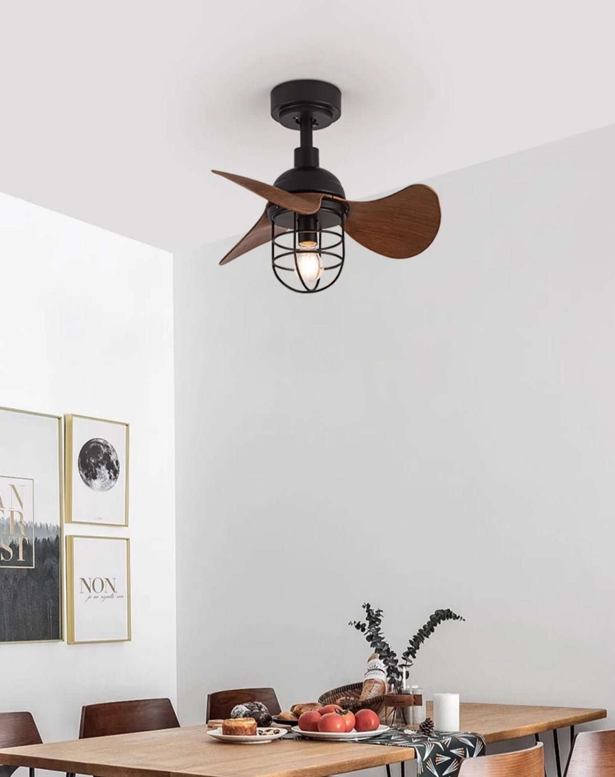 Oxton Simple Ceiling Fan Lamp